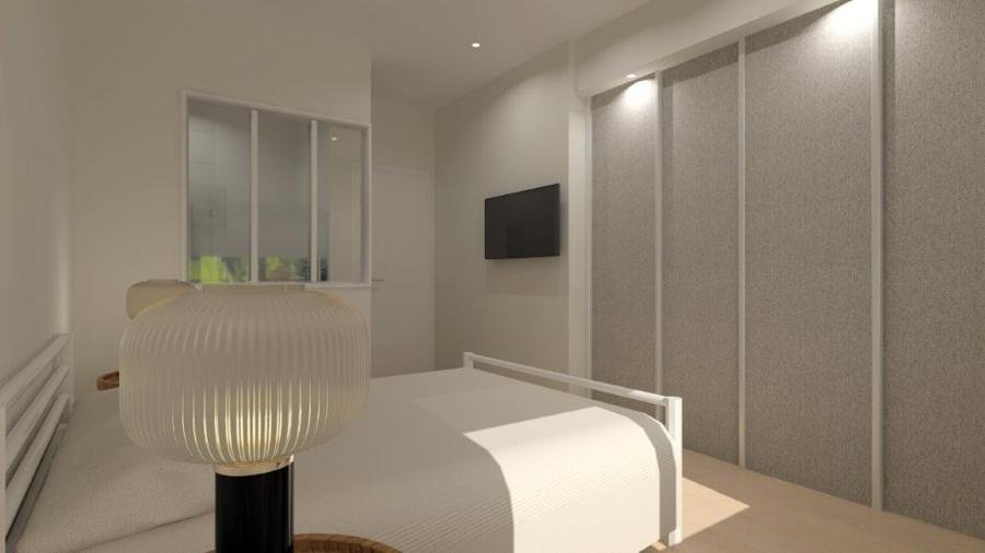 Lot 4, suite parentale au rez-de-chaussée (perspective)